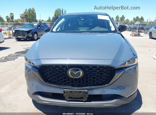 JM3KFBCM2P0206214 2023 MAZDA CX-5 Blue Rear interior view