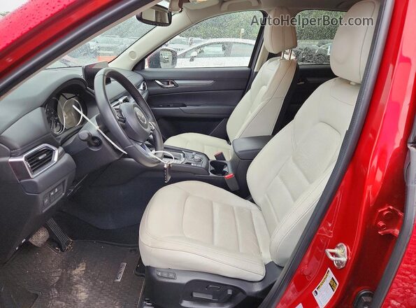 JM3KFBCM2P0226396 2023 MAZDA CX-5 Red Vista interior delantera