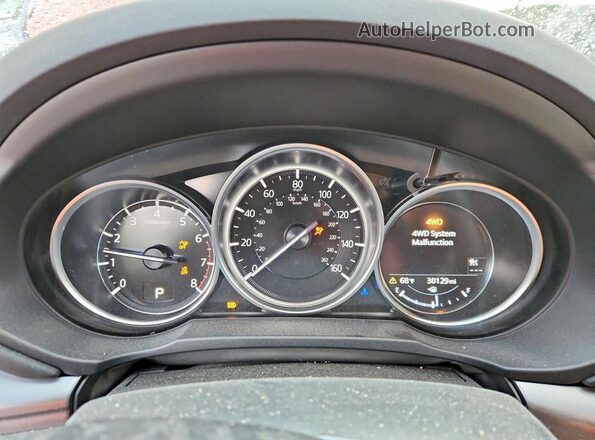 JM3KFBCM2P0226396 2023 MAZDA CX-5 Red Vista del cuadro de instrumentos