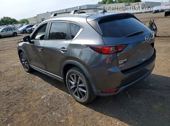 JM3KFBCM3J0317166 2018 MAZDA CX-5 Gray უკანა მარცხენა
