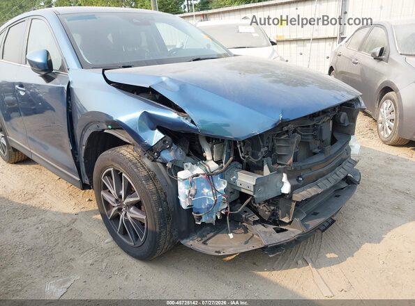 JM3KFBCM3J0415016 2018 MAZDA CX-5 Blue Widok z przodu