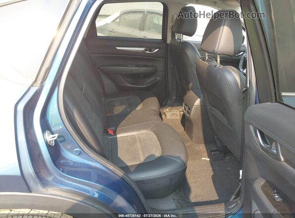 JM3KFBCM3J0415016 2018 MAZDA CX-5 Blue Widok naklejki z numerem VIN
