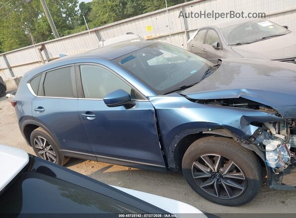 JM3KFBCM3J0415016 2018 MAZDA CX-5 Blue Widok wnętrza z tyłu