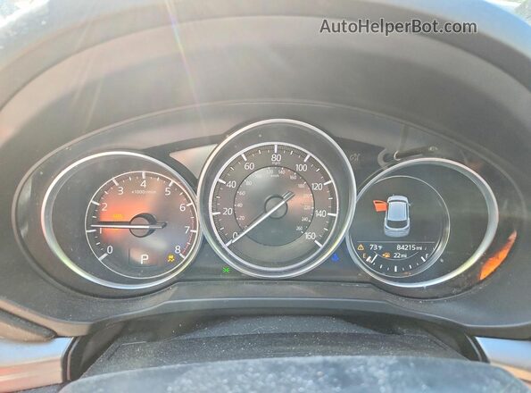 JM3KFBCM3K0552278 2019 MAZDA CX-5 Black ხელსაწყოთა პანელის ხედი