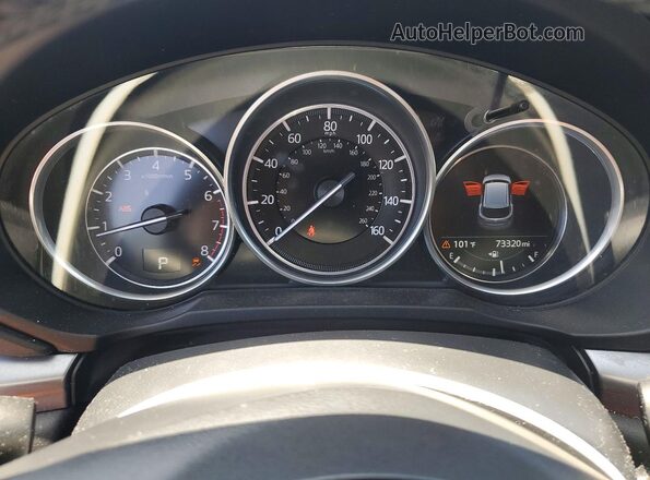 JM3KFBCM3K0594000 2019 MAZDA CX-5 Gray ხელსაწყოთა პანელის ხედი