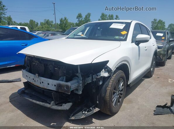 JM3KFBCM3K0604492 2019 MAZDA CX-5 White Przód lewy