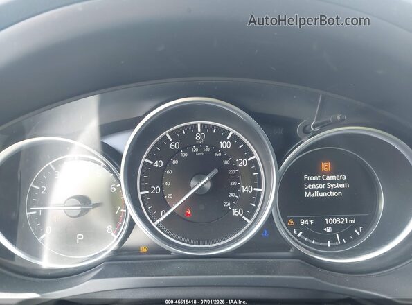 JM3KFBCM3K0604492 2019 MAZDA CX-5 White Widok tylnych siedzeń