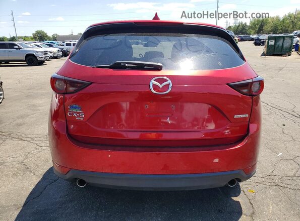 JM3KFBCM3M0370471 2021 MAZDA CX-5 Maroon Հետևի տեսք