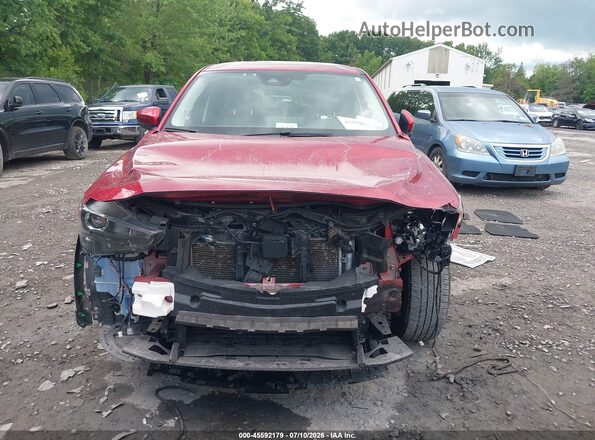 JM3KFBCM3M0448263 2021 MAZDA CX-5 Red Instrument cluster view