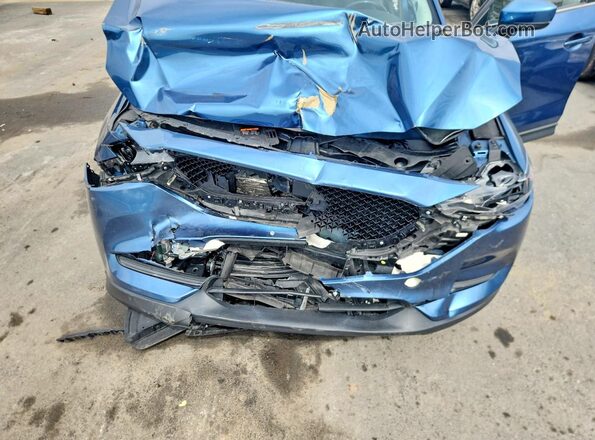 JM3KFBCM3M0476208 2021 MAZDA CX-5 Blue Вид підкапотного простору