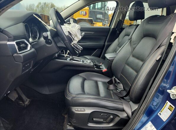 JM3KFBCM3M0476208 2021 MAZDA CX-5 Blue Вид салону спереду
