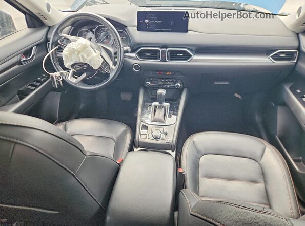 JM3KFBCM3M0476208 2021 MAZDA CX-5 Blue Вид панелі приладів