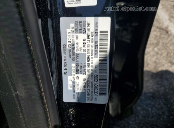JM3KFBCM3M1489342 2021 MAZDA CX-5 Black VIN sticker view
