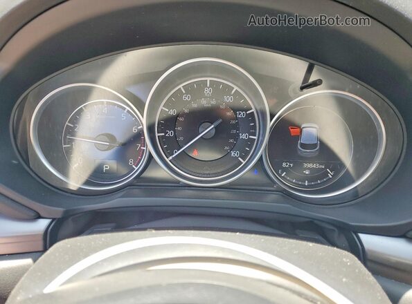 JM3KFBCM3M1489342 2021 MAZDA CX-5 Black Instrument cluster view