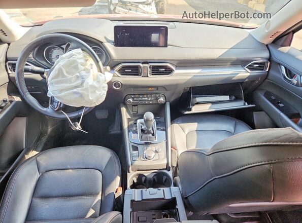 JM3KFBCM3N0562975 2022 MAZDA CX-5 Красный Вид панели приборов