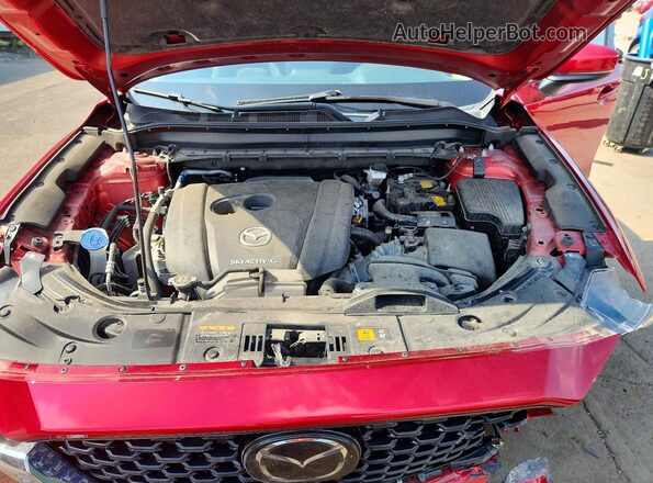 JM3KFBCM3N0562975 2022 MAZDA CX-5 Красный Вид подкапотного пространства