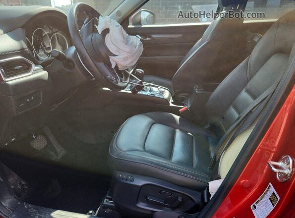 JM3KFBCM3N0562975 2022 MAZDA CX-5 Красный Вид салона спереди