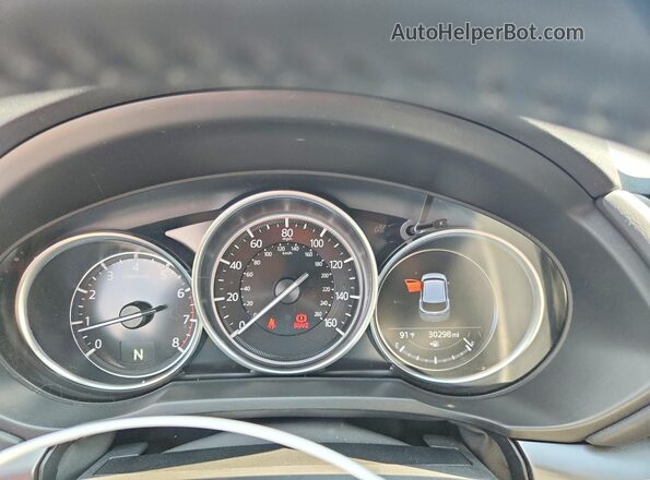 JM3KFBCM3N0562975 2022 MAZDA CX-5 Красный Вид щитка приборов
