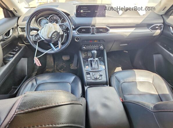 JM3KFBCM3N0570638 2022 MAZDA CX-5 Gray Вид панелі приладів