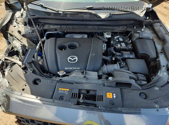 JM3KFBCM3N0570638 2022 MAZDA CX-5 Gray Вид задньої частини салону