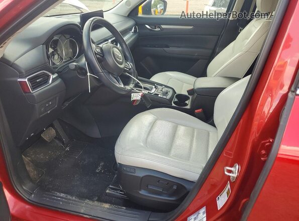 JM3KFBCM3N0571126 2022 MAZDA CX-5 Red წინა სალონის ხედი