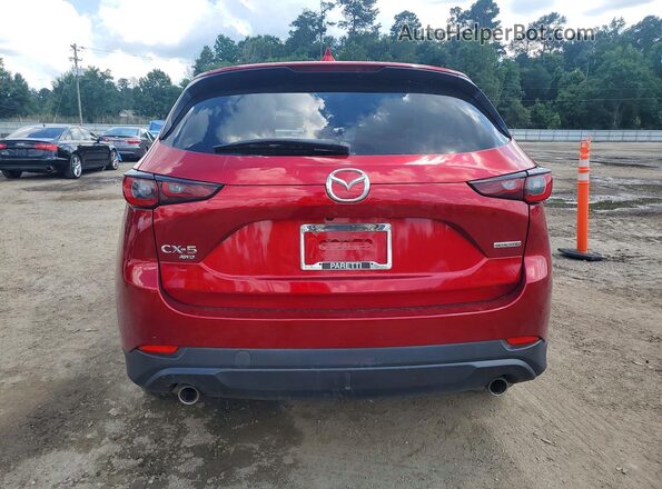 JM3KFBCM3N0571126 2022 MAZDA CX-5 Red უკანა ხედი