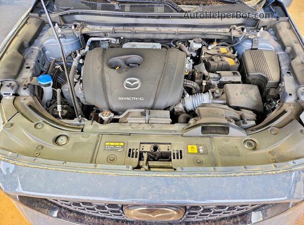 JM3KFBCM3P0139137 2023 MAZDA CX-5 Gray Vista del compartimento del motor
