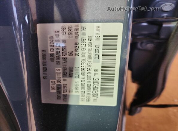 JM3KFBCM3P0139137 2023 MAZDA CX-5 Gray Vista de la etiqueta del VIN