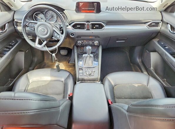 JM3KFBCM4J0324501 2018 MAZDA CX-5 Blue Առջևի վահանակի տեսք