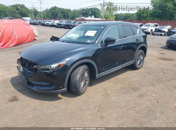 JM3KFBCM4K1623000 2019 MAZDA CX-5 Black Առջևի ձախ երեք քառորդ տեսարան