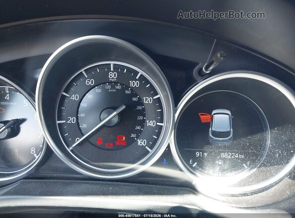 JM3KFBCM4L0768335 2020 MAZDA CX-5 Black Вид задніх сидінь