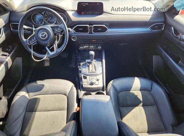 JM3KFBCM4L0792554 2020 MAZDA CX-5 White Вид панелі приладів