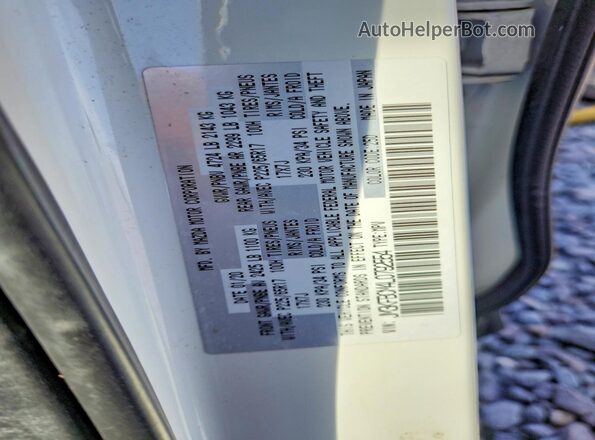 JM3KFBCM4L0792554 2020 MAZDA CX-5 White Вид наклейки з VIN-кодом