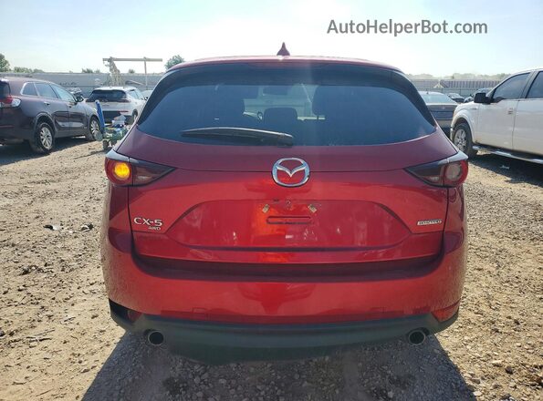 JM3KFBCM4L0845656 2020 MAZDA CX-5 Red Vista trasera