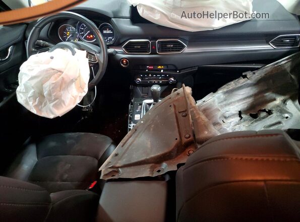 JM3KFBCM4L1729433 2020 MAZDA CX-5 Blue Widok deski rozdzielczej