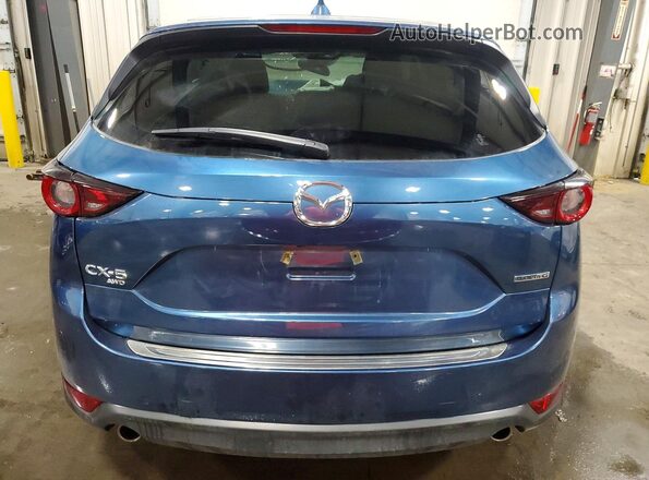 JM3KFBCM4L1729433 2020 MAZDA CX-5 Blue Widok z tyłu