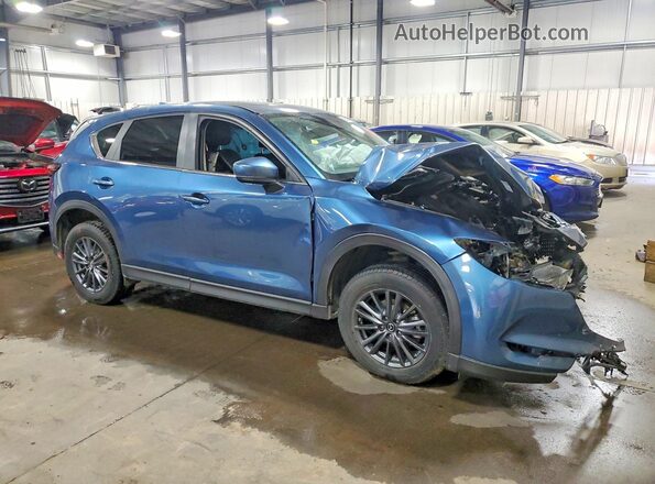 JM3KFBCM4L1729433 2020 MAZDA CX-5 Blue Przód prawy