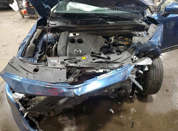 JM3KFBCM4L1729433 2020 MAZDA CX-5 Blue Widok wnętrza z tyłu