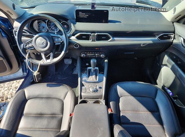 JM3KFBCM4M0468036 2021 MAZDA CX-5 Blue Սալոնի դիմացի տեսք
