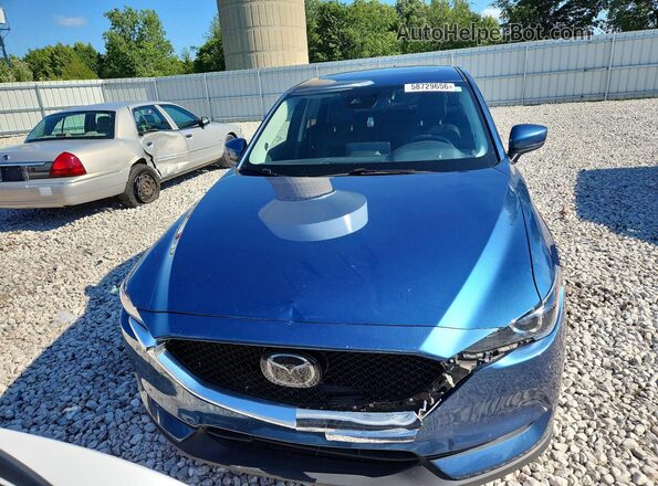 JM3KFBCM4M0468036 2021 MAZDA CX-5 Blue Առջևի աջ
