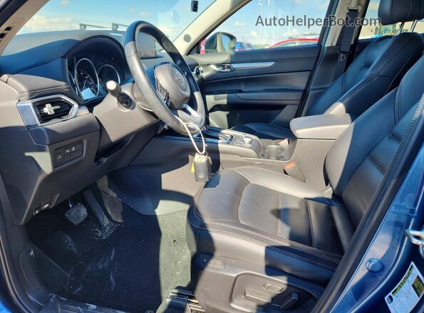 JM3KFBCM4M0468036 2021 MAZDA CX-5 Blue Հետևի տեսք