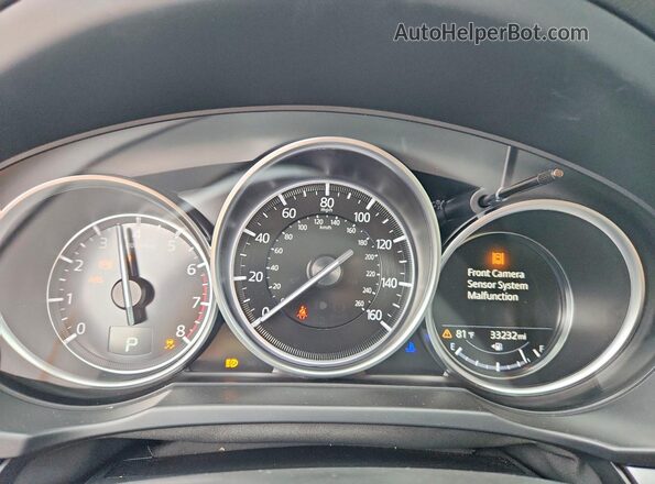 JM3KFBCM4M1500672 2021 MAZDA CX-5 Black ხელსაწყოთა პანელის ხედი