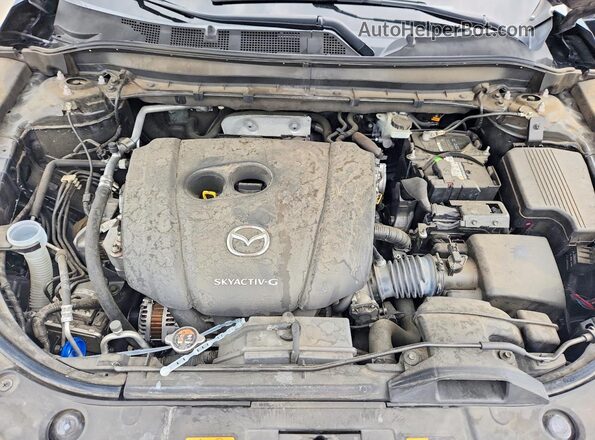 JM3KFBCM4M1500672 2021 MAZDA CX-5 Black ძრავის განყოფილების ხედი