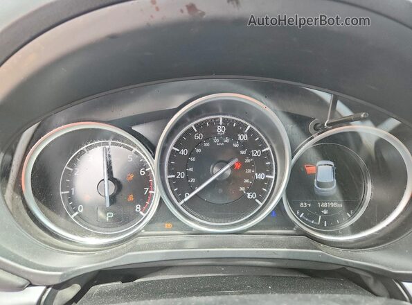 JM3KFBCM4N0562600 2022 MAZDA CX-5 Black Vista del cuadro de instrumentos