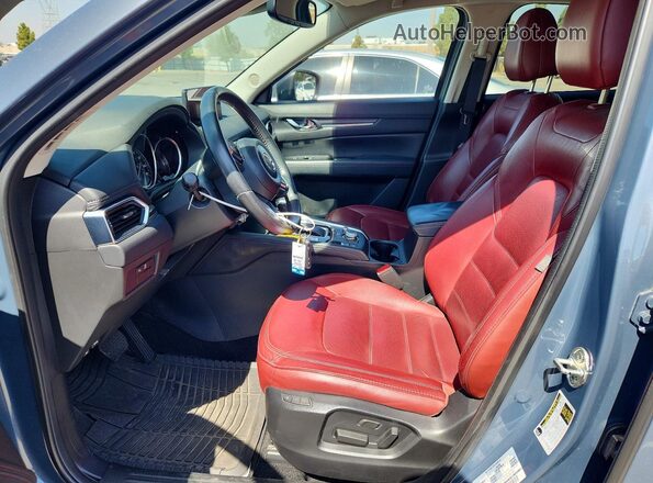 JM3KFBCM4N0642236 2022 MAZDA CX-5 Gray Front interior view
