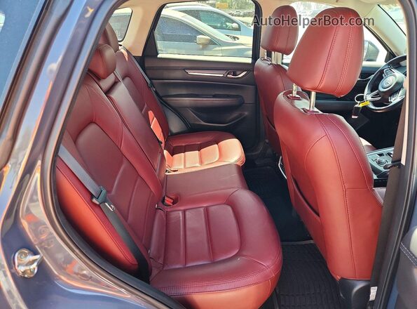 JM3KFBCM4N0642236 2022 MAZDA CX-5 Gray Rear seats view