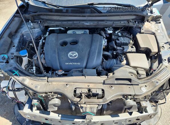 JM3KFBCM4N0642236 2022 MAZDA CX-5 Gray Rear interior view
