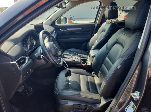 JM3KFBCM4P0229719 2023 MAZDA CX-5 Gray Widok wnętrza z przodu