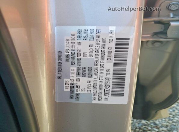 JM3KFBCM4S0727749 2025 MAZDA CX-5 Beige VIN კოდის სტიკერის ხედი