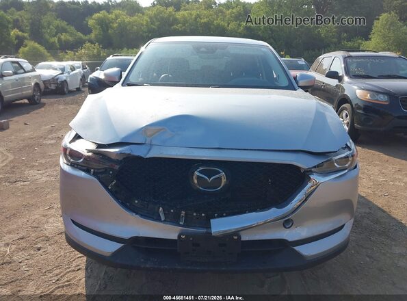 JM3KFBCM5J0463892 2018 MAZDA CX-5 Silver Вид щитка приладів